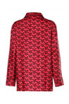 Versace-OUTLET-SALE-Printed silk pajama blouse-ARCHIVIST