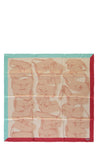 Fendi-OUTLET-SALE-Printed silk scarf-ARCHIVIST