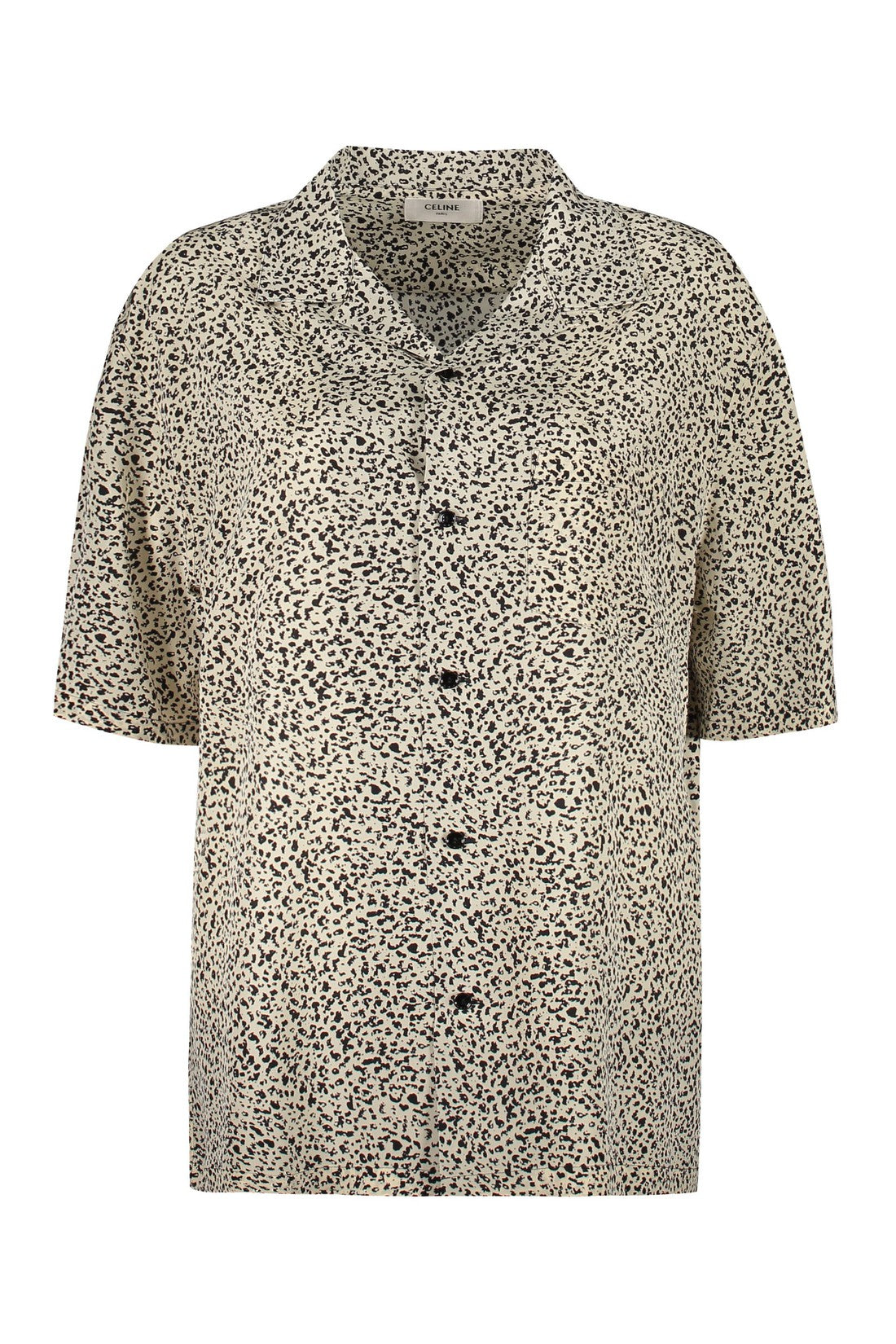 CELINE-OUTLET-SALE-Printed silk shirt-ARCHIVIST