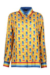 Casablanca-OUTLET-SALE-Printed silk shirt-ARCHIVIST