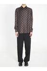 Fendi-OUTLET-SALE-Printed silk shirt-ARCHIVIST