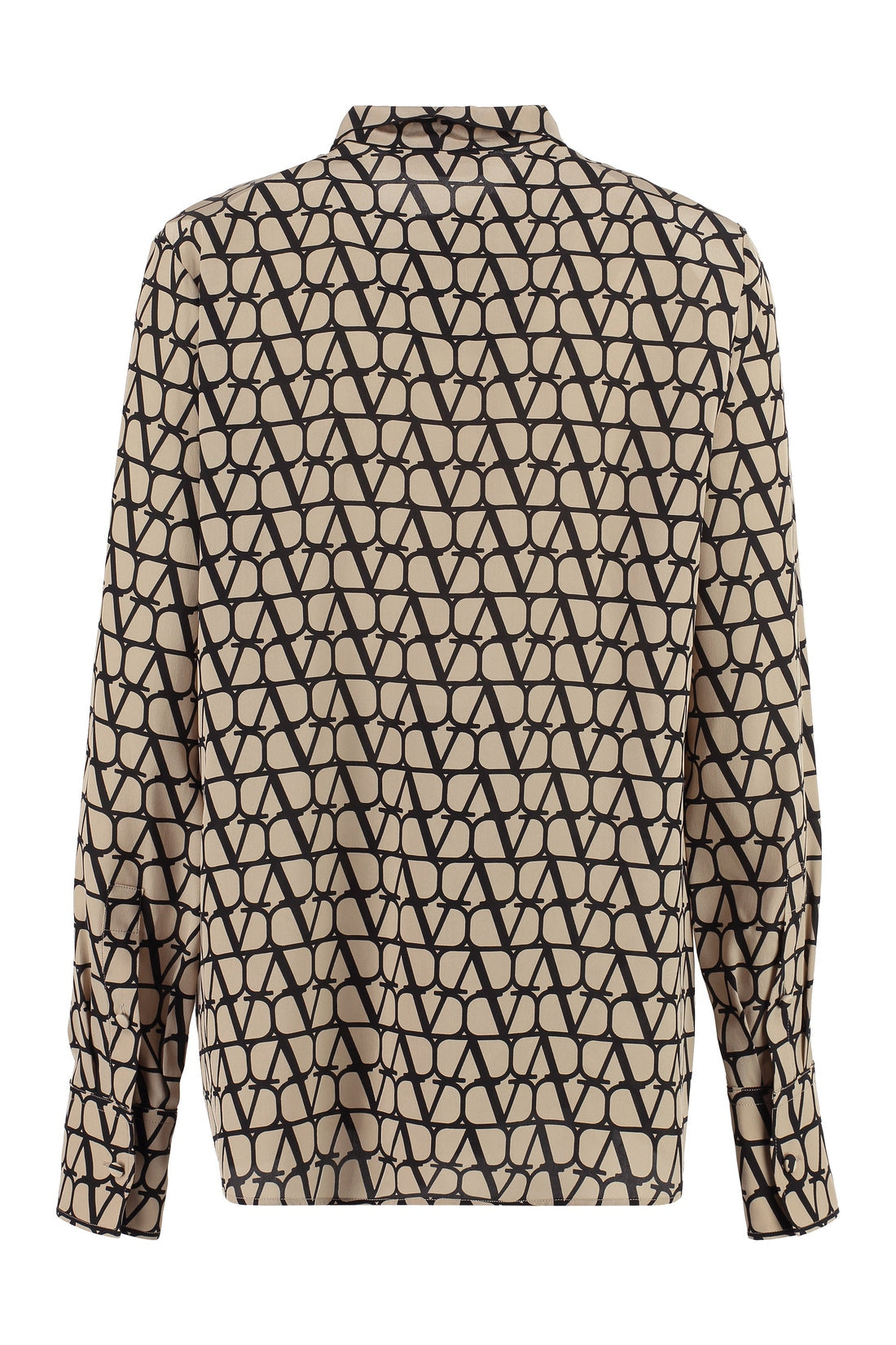 Valentino-OUTLET-SALE-Printed silk shirt-ARCHIVIST