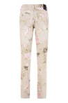 Blumarine-OUTLET-SALE-Printed skinny jeans-ARCHIVIST