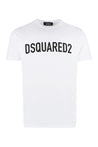 Dsquared2-OUTLET-SALE-Printed stretch cotton T-shirt-ARCHIVIST
