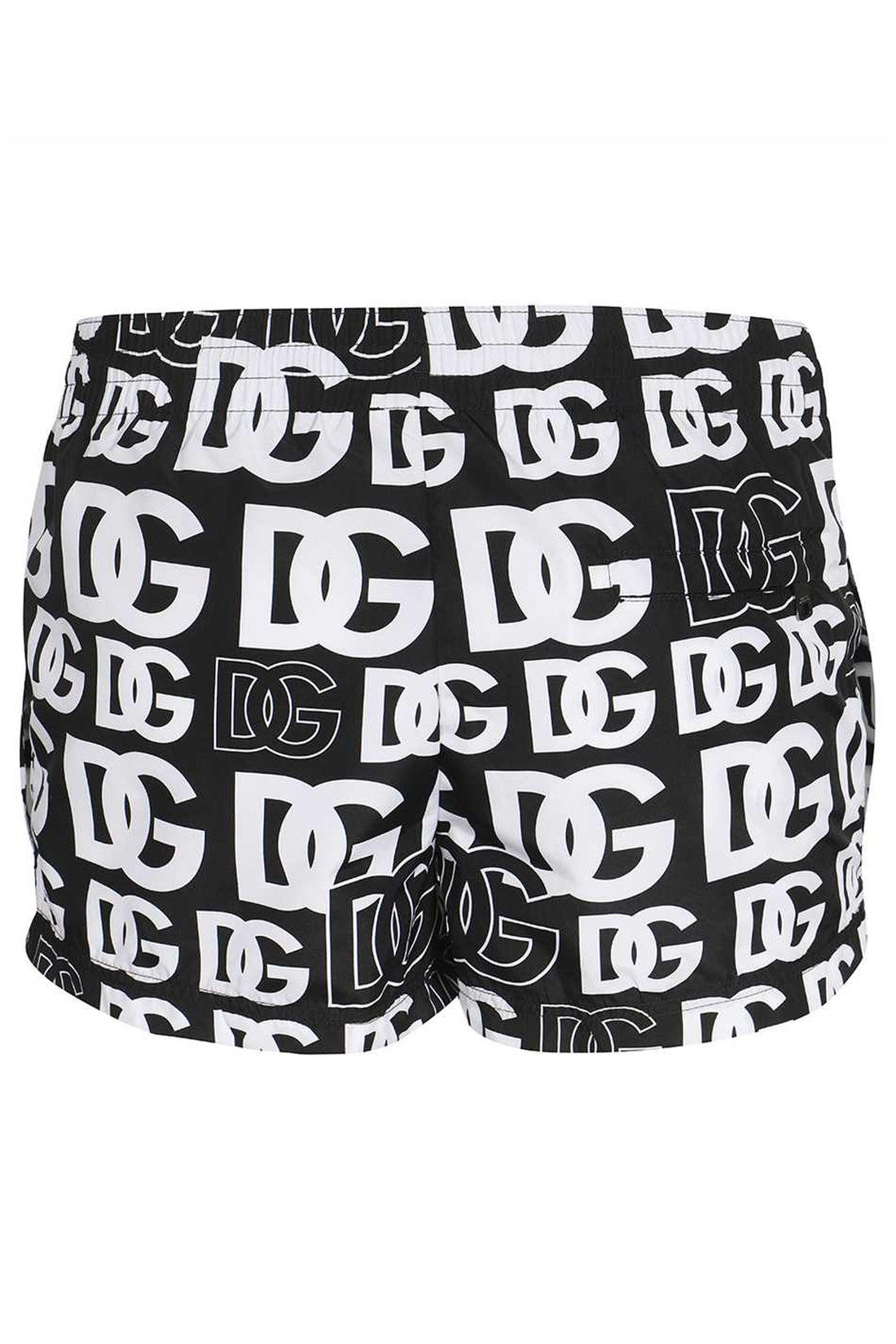 Dolce & Gabbana-OUTLET-SALE-Printed swim shorts-ARCHIVIST