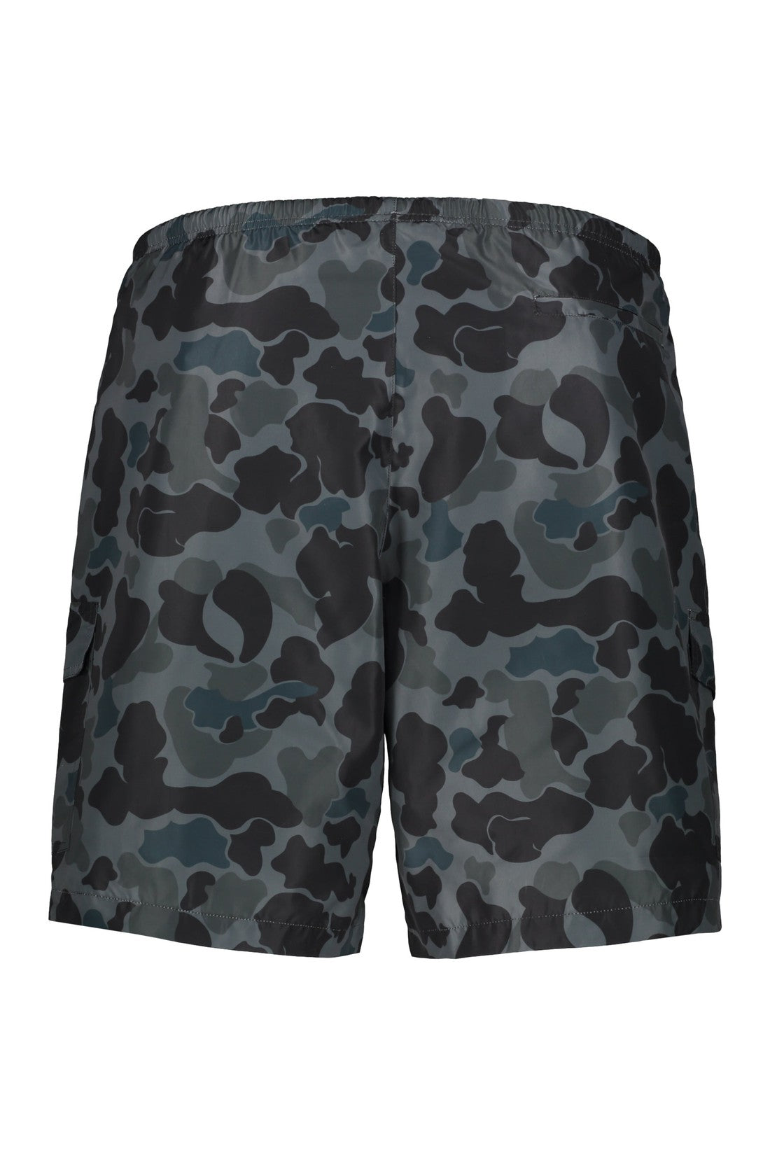 Palm Angels-OUTLET-SALE-Printed swim shorts-ARCHIVIST