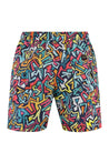 Piralo-OUTLET-SALE-Printed swim shorts-ARCHIVIST