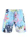 Piralo-OUTLET-SALE-Printed swim shorts-ARCHIVIST