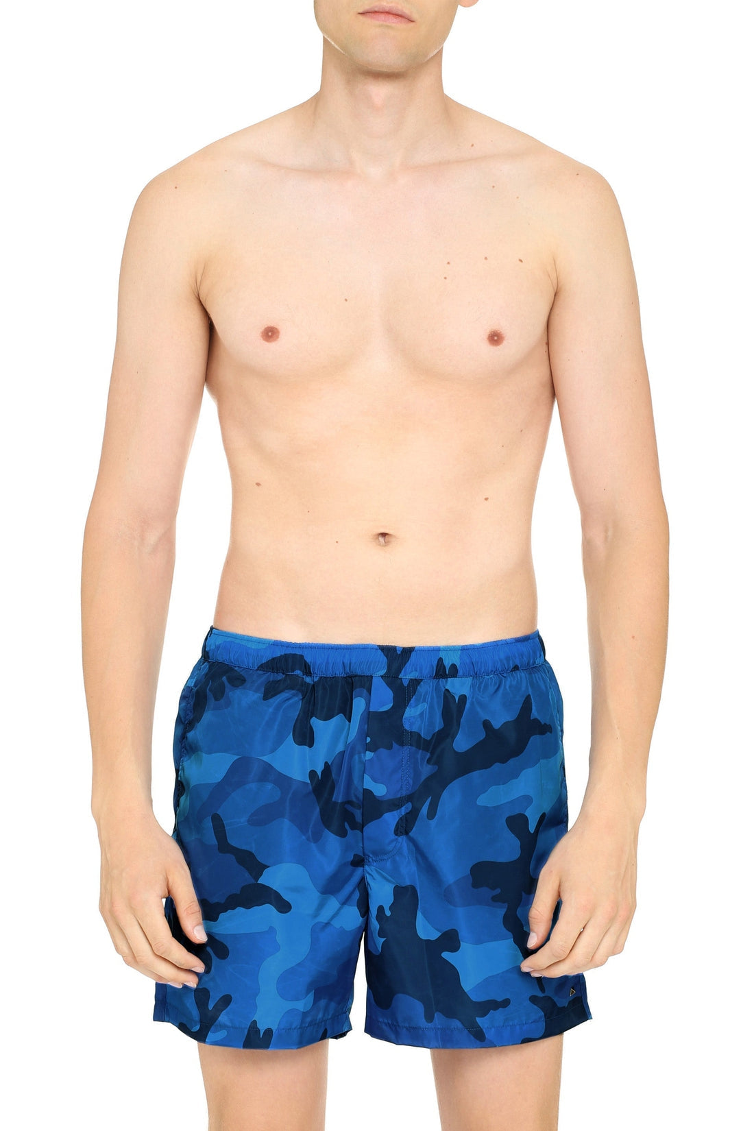 Valentino-OUTLET-SALE-Printed swim shorts-ARCHIVIST