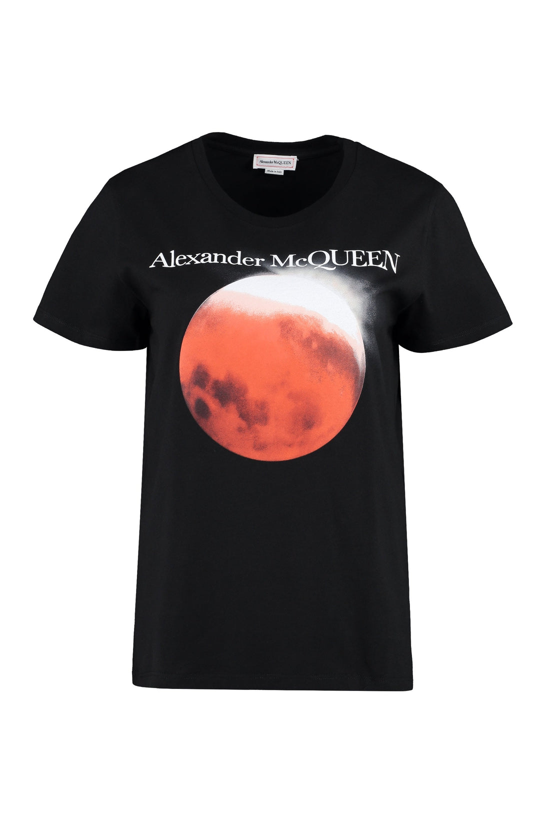 Alexander McQueen-OUTLET-SALE-Printed t-shirt-ARCHIVIST