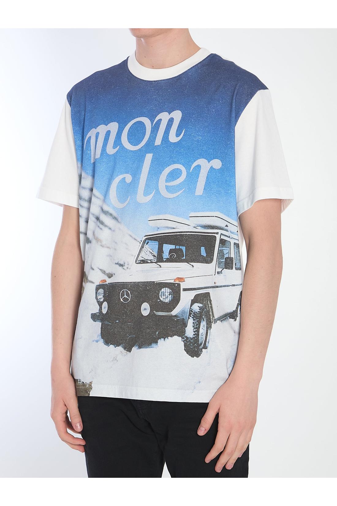 Moncler Mercedes-OUTLET-SALE-Printed t-shirt-ARCHIVIST