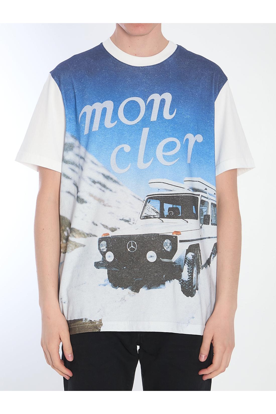 Moncler Mercedes-OUTLET-SALE-Printed t-shirt-ARCHIVIST
