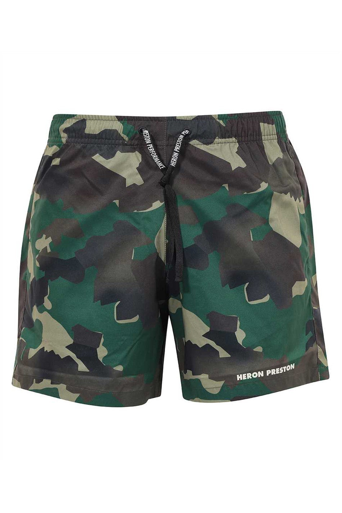 Heron Preston-OUTLET-SALE-Printed techno fabric bermuda-shorts-ARCHIVIST