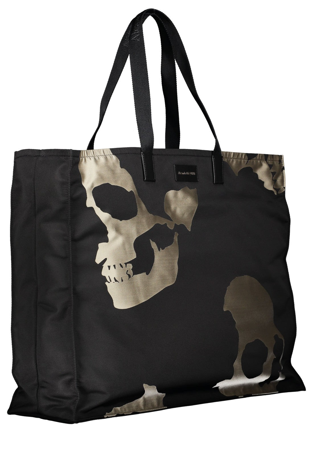 Alexander McQueen-OUTLET-SALE-Printed tote bag-ARCHIVIST