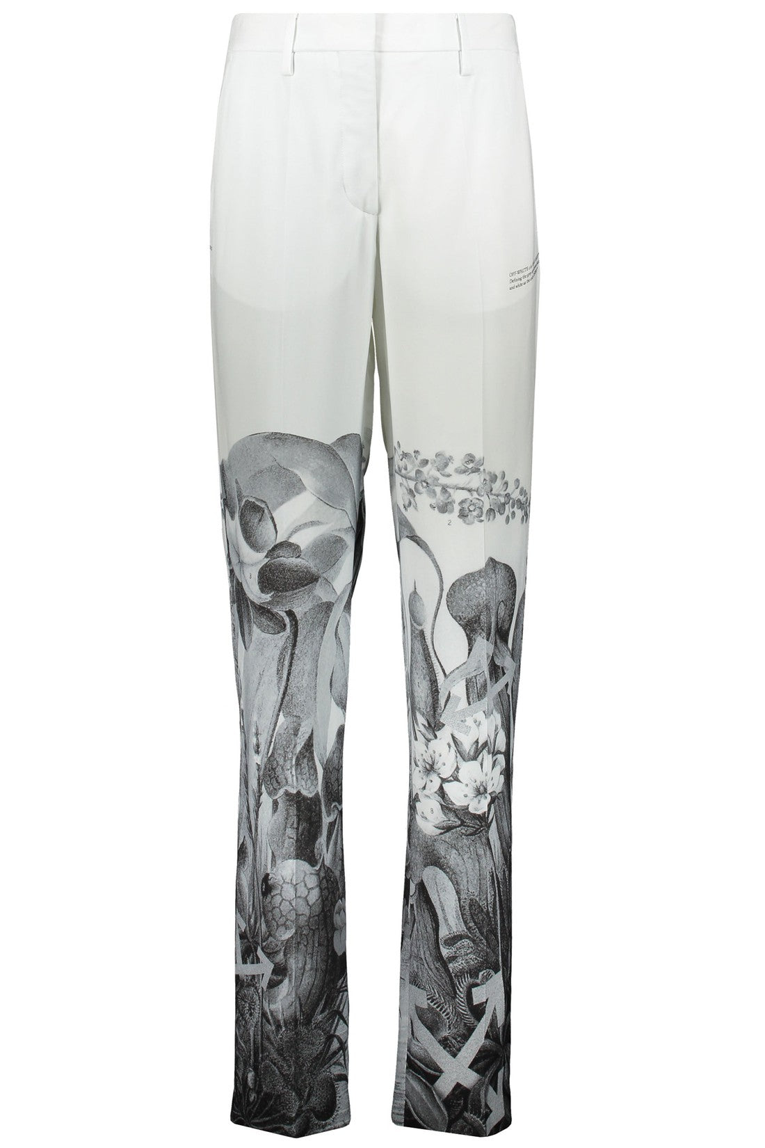 Off-White-OUTLET-SALE-Printed trousers-ARCHIVIST