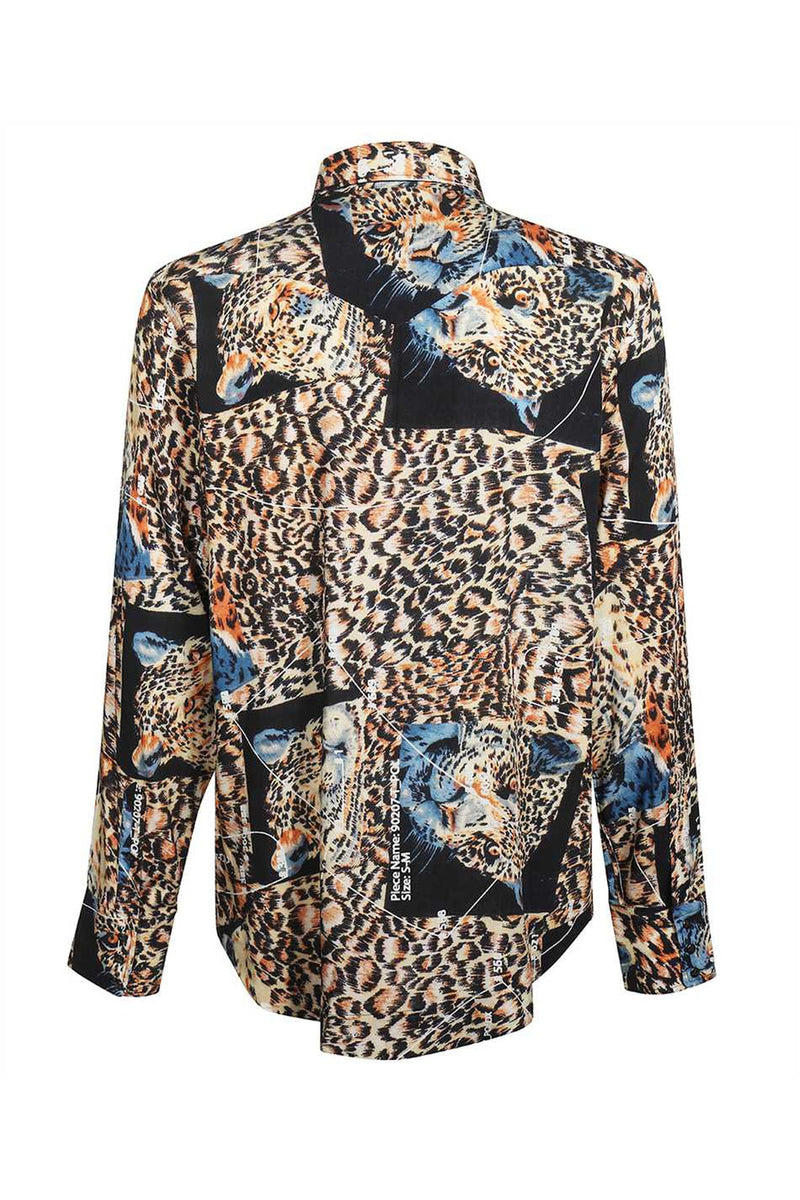 Vivienne Westwood-OUTLET-SALE-Printed viscose shirt-ARCHIVIST
