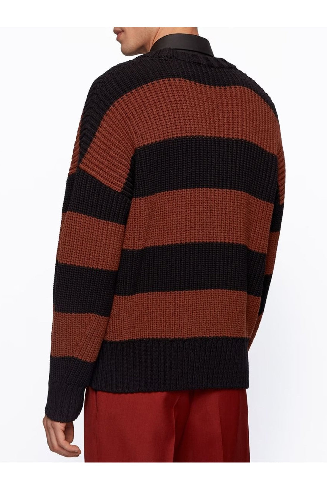 Hugo Boss-OUTLET-SALE-Proti Ribbed Sweater-ARCHIVIST