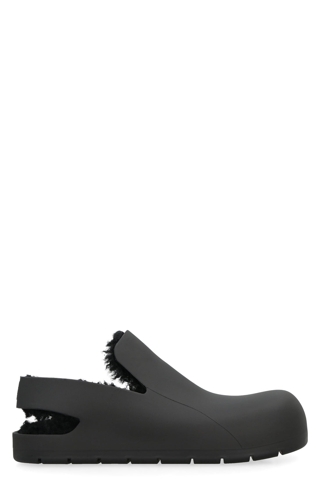 Bottega Veneta-OUTLET-SALE-Puddle In Shearling slingback sandals-ARCHIVIST