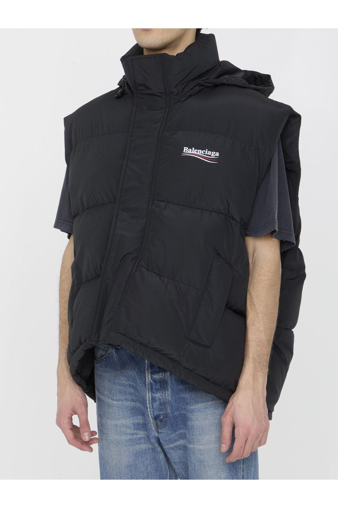 BALENCIAGA-OUTLET-SALE-Puffer Cocoon vest-ARCHIVIST