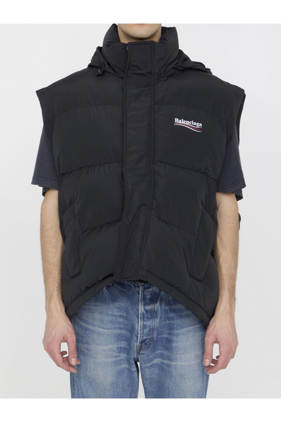 BALENCIAGA-OUTLET-SALE-Puffer Cocoon vest-ARCHIVIST