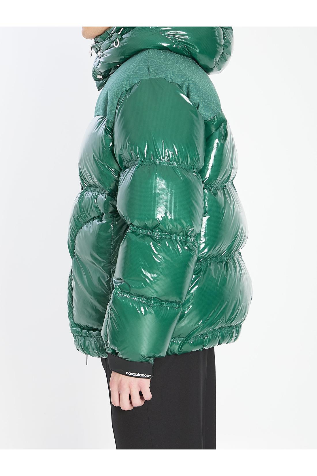 Casablanca-OUTLET-SALE-Puffer jacket in nylon-ARCHIVIST