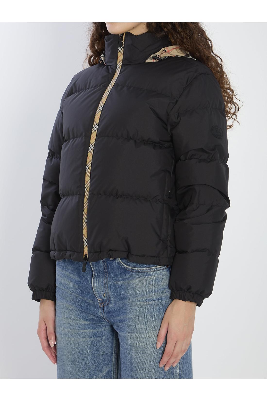Burberry OUTLET Puffer jacket with concealed hood im SALE