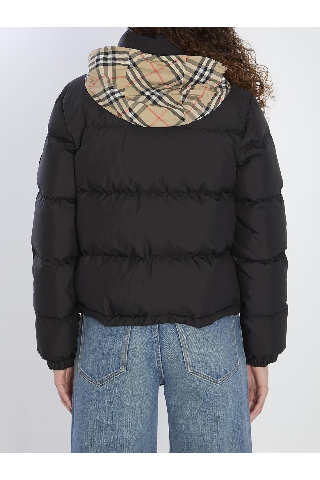Burberry-OUTLET-SALE-Puffer jacket with concealed hood-ARCHIVIST