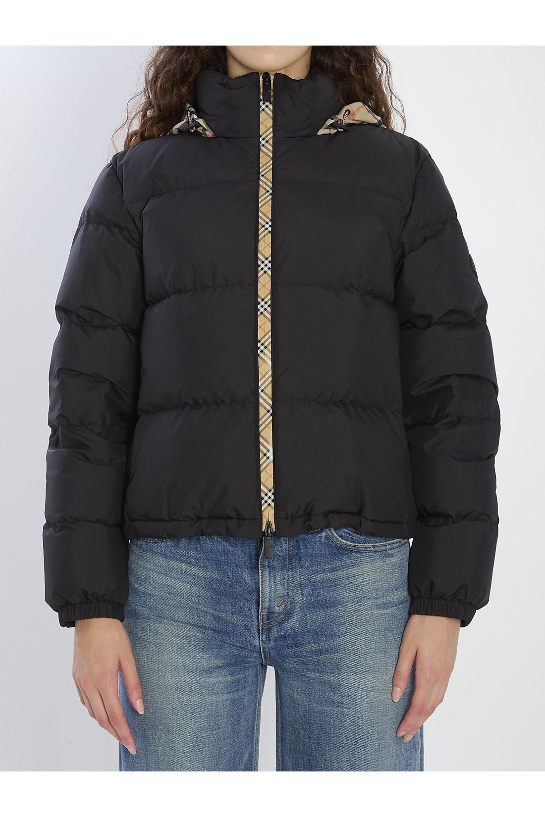 Burberry-OUTLET-SALE-Puffer jacket with concealed hood-ARCHIVIST