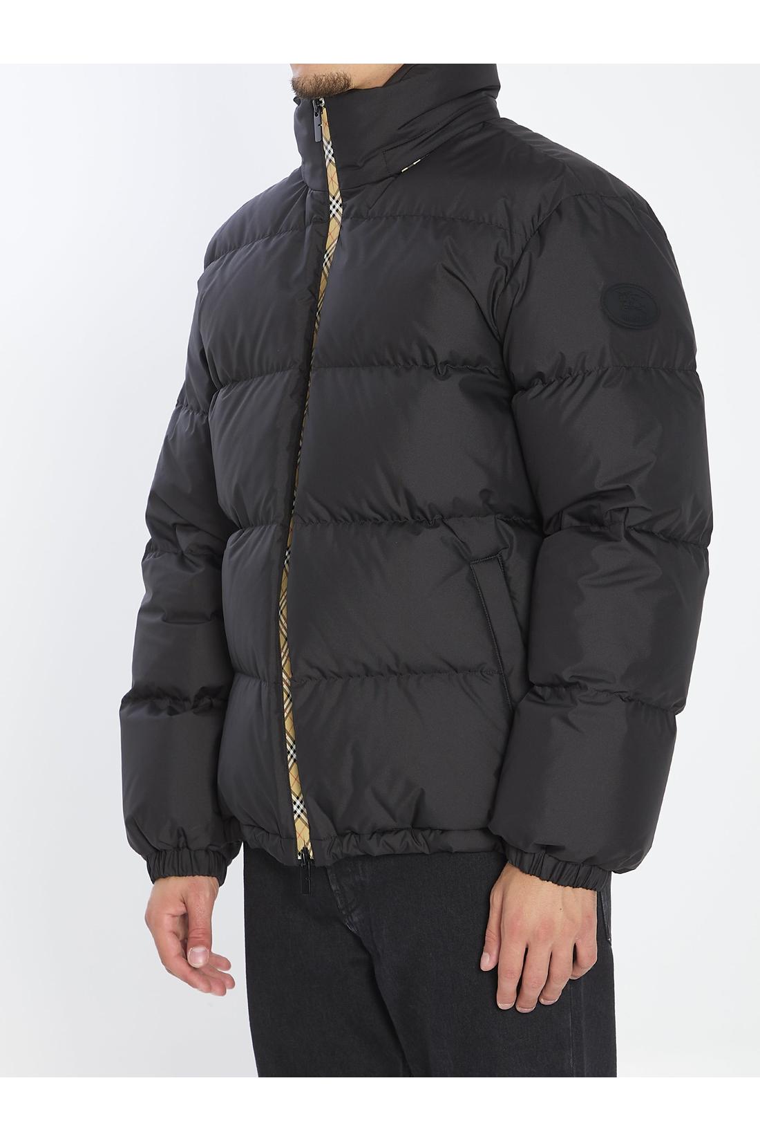 Burberry-OUTLET-SALE-Puffer jacket with packable hood-ARCHIVIST