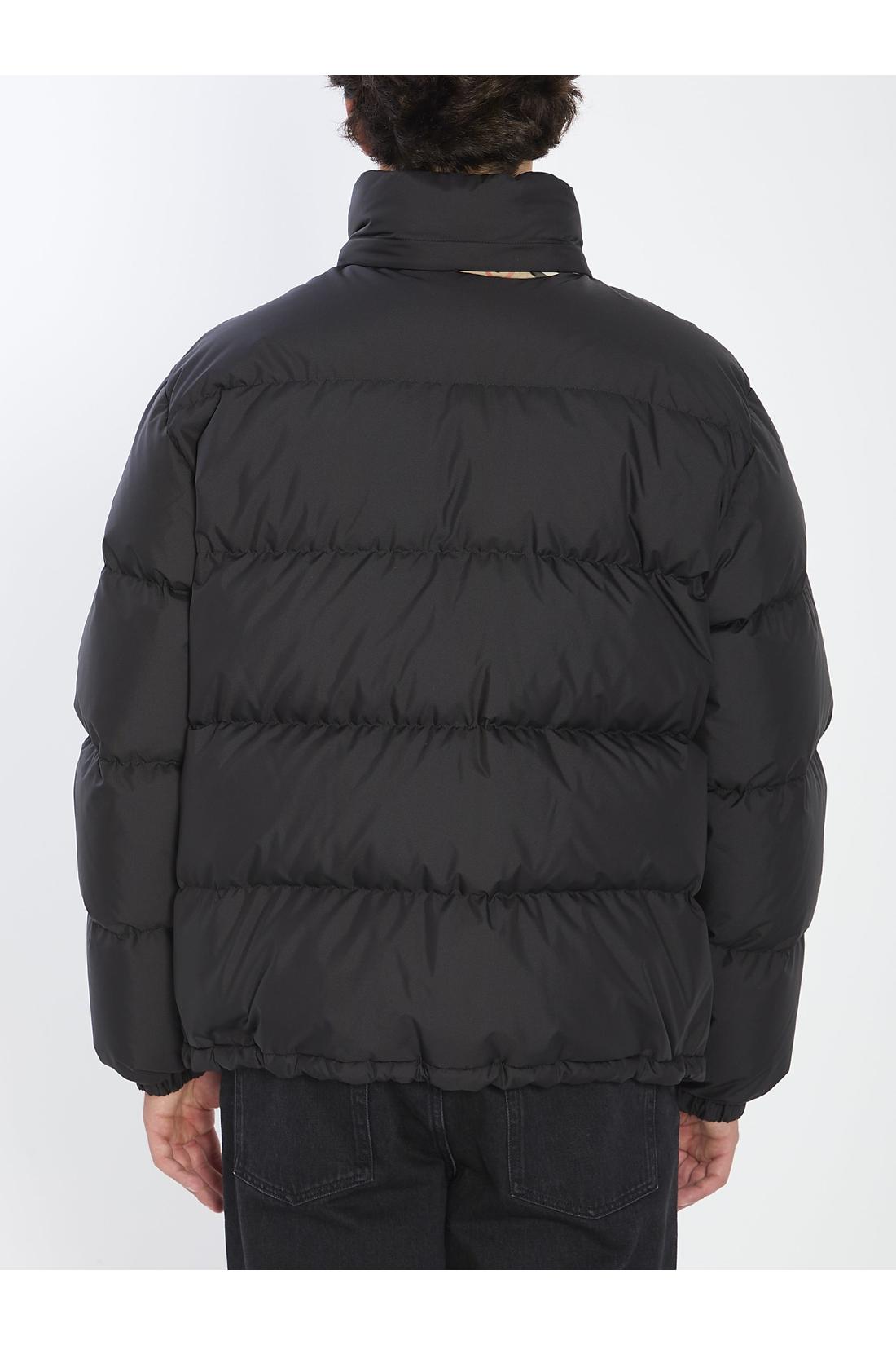 Burberry-OUTLET-SALE-Puffer jacket with packable hood-ARCHIVIST