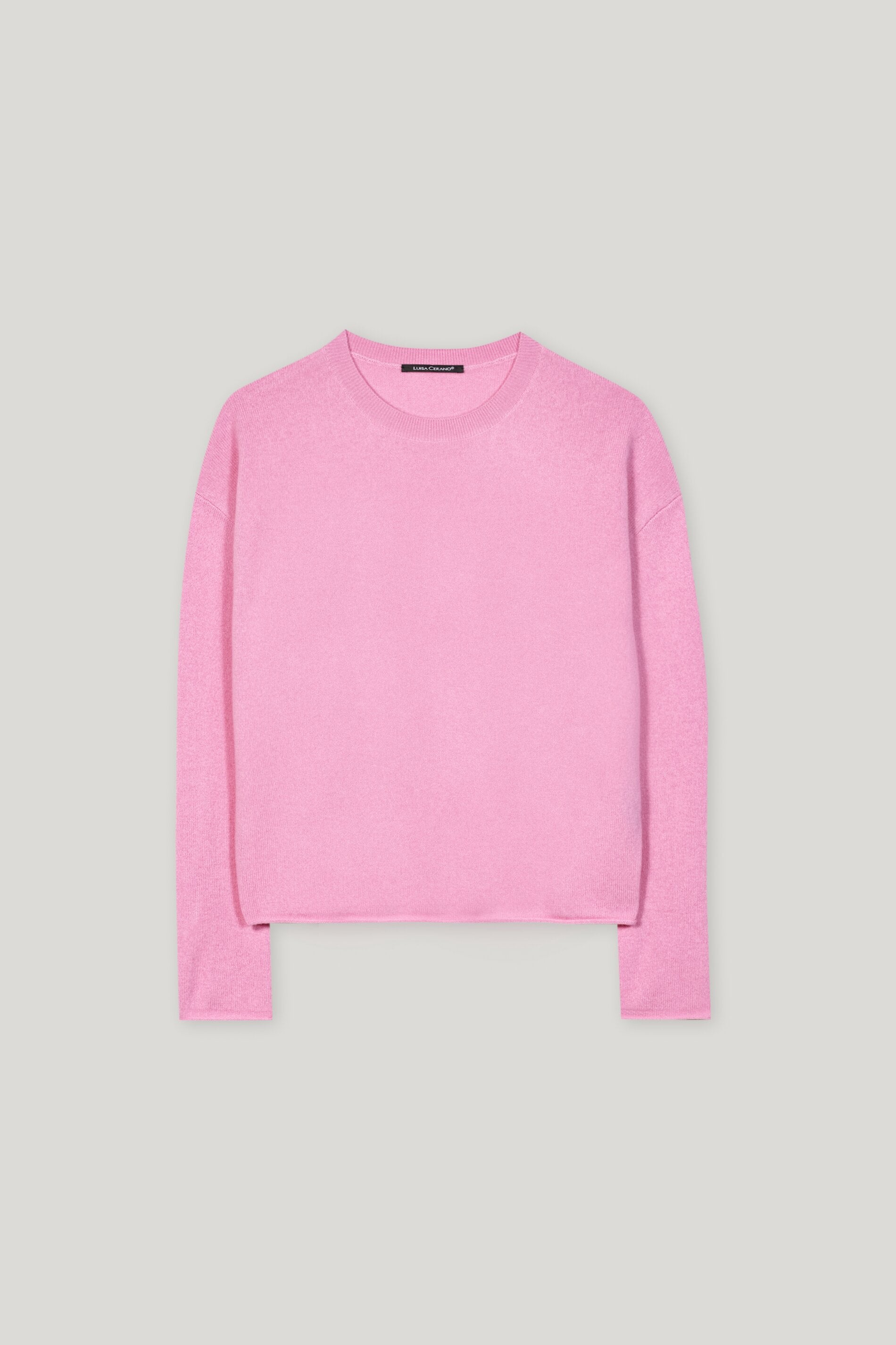 Luisa Cerano-Pullover aus Kaschmir-Mix-Strick & Pullover-Black-Deal-Outlet-by-ARCHIVIST