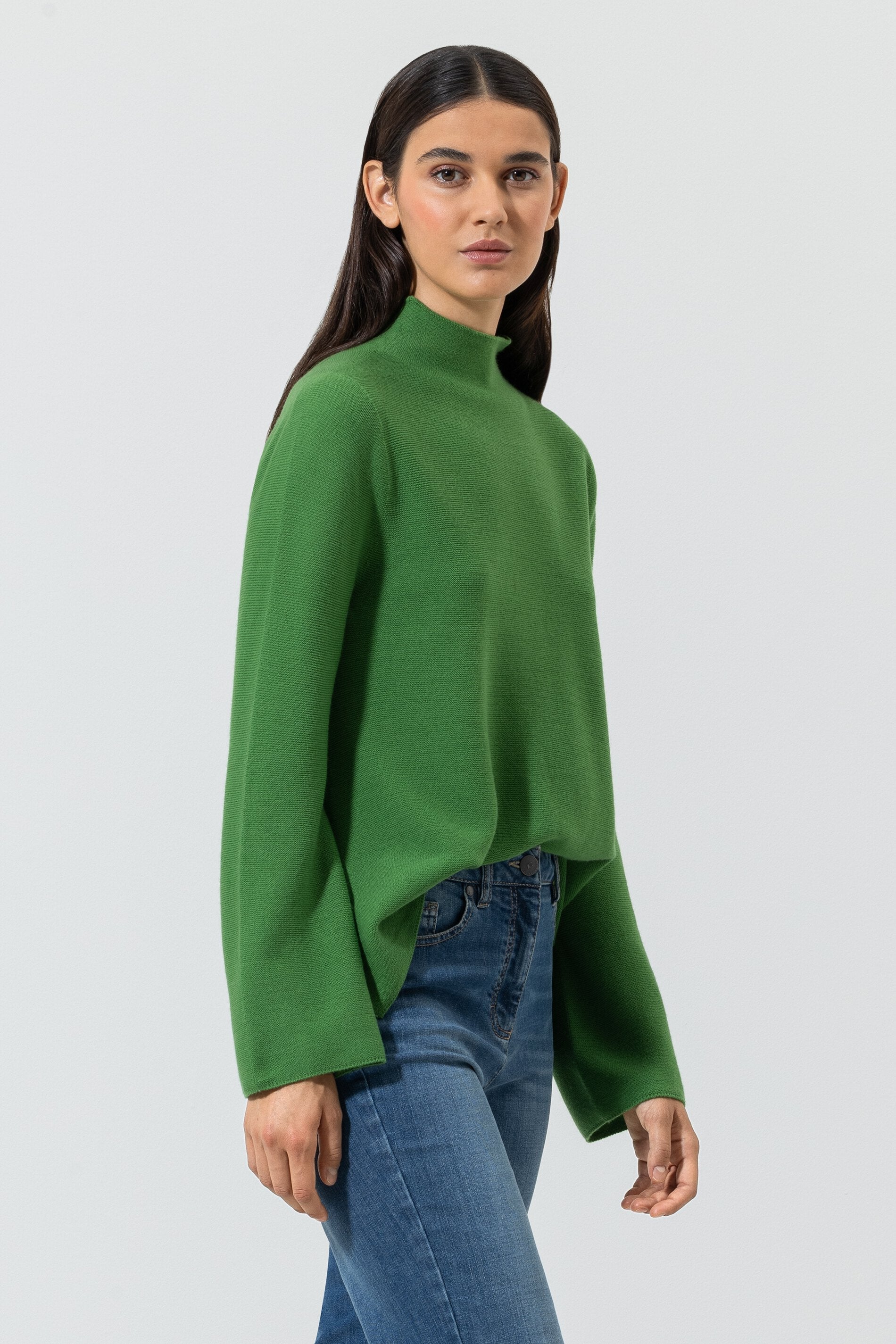 LUISA CERANO-OUTLET-SALE-Pullover aus Woll-Mix-Strick-by-ARCHIVIST