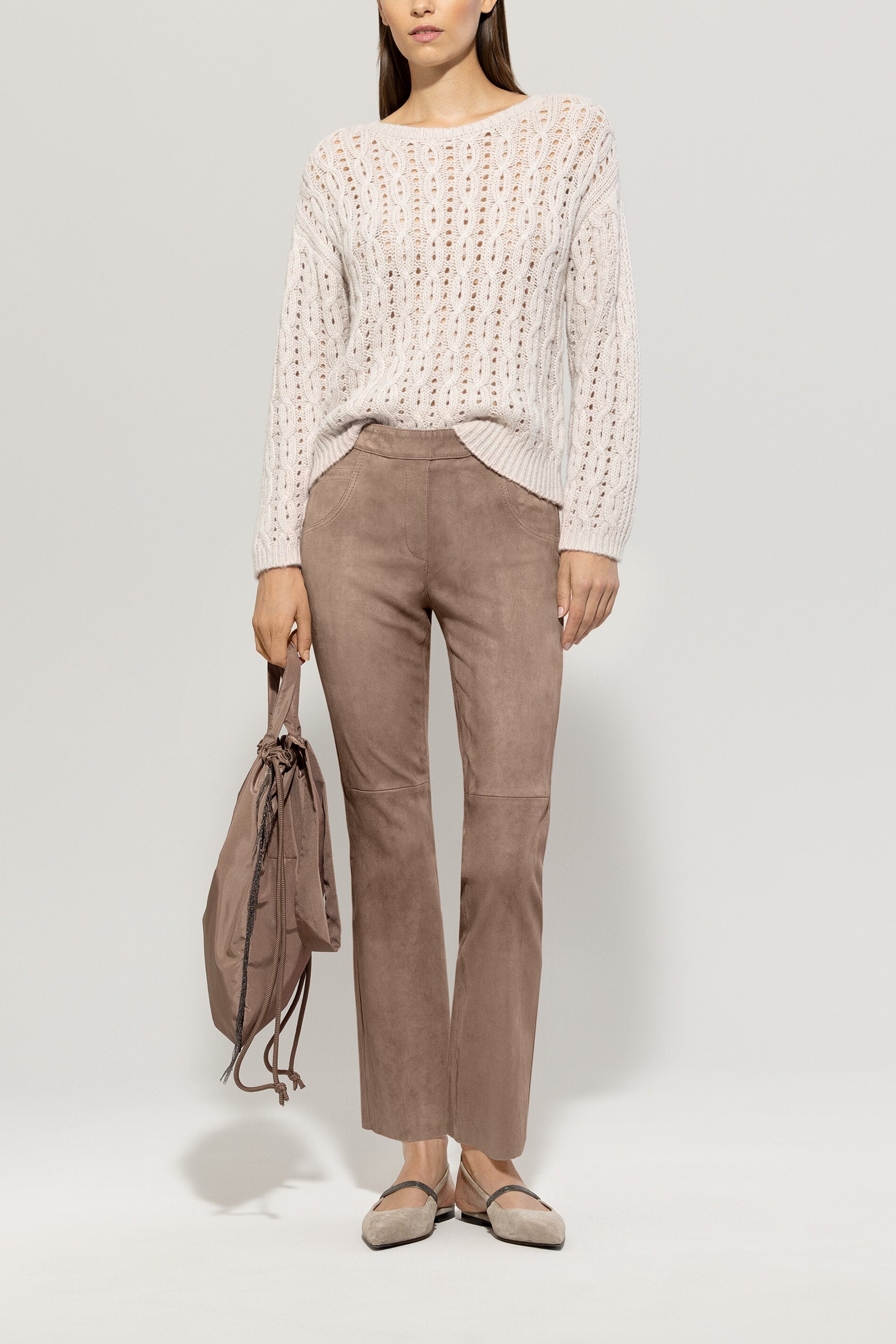 Luisa Cerano-Pullover aus Woll-Mix-Strick & Pullover-Black-Deal-Outlet-by-ARCHIVIST