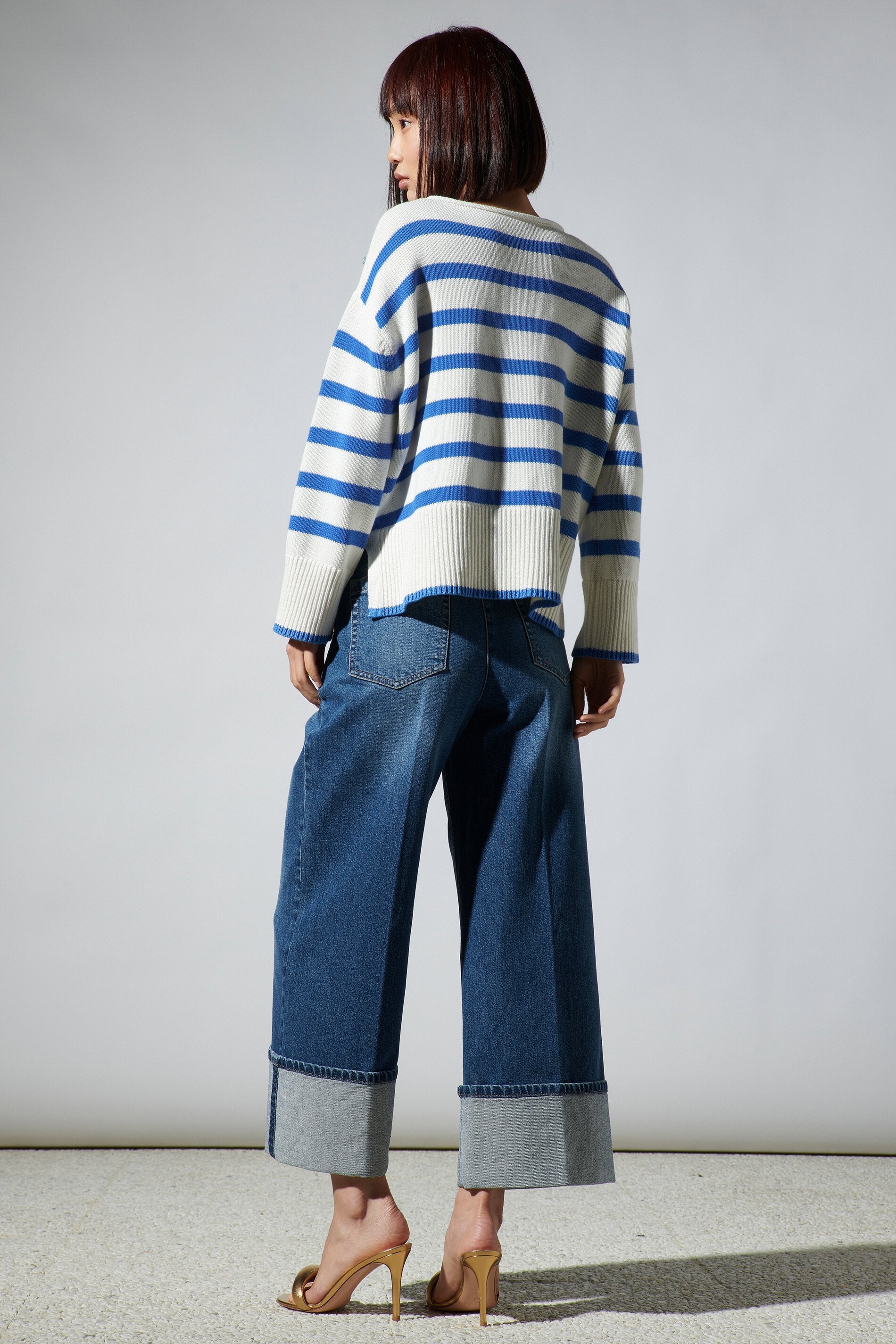 Pullover mit Bold-Stripes