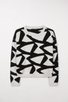LUISA CERANO-OUTLET-SALE-Pullover mit Graphic-Intarsia-Strick-by-ARCHIVIST