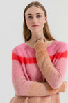 LUISA CERANO-OUTLET-SALE-Pullover mit Streifen-Strick-by-ARCHIVIST
