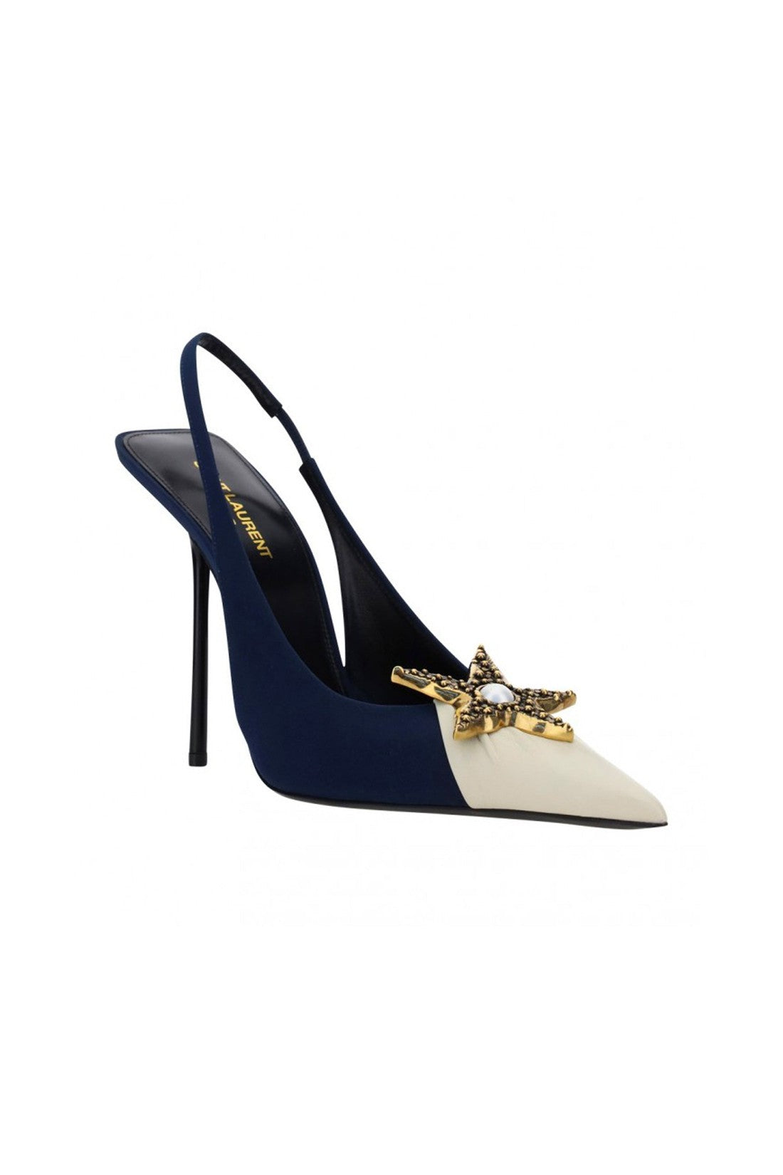 SAINT LAURENT-OUTLET-SALE-Pump Blau-ARCHIVIST