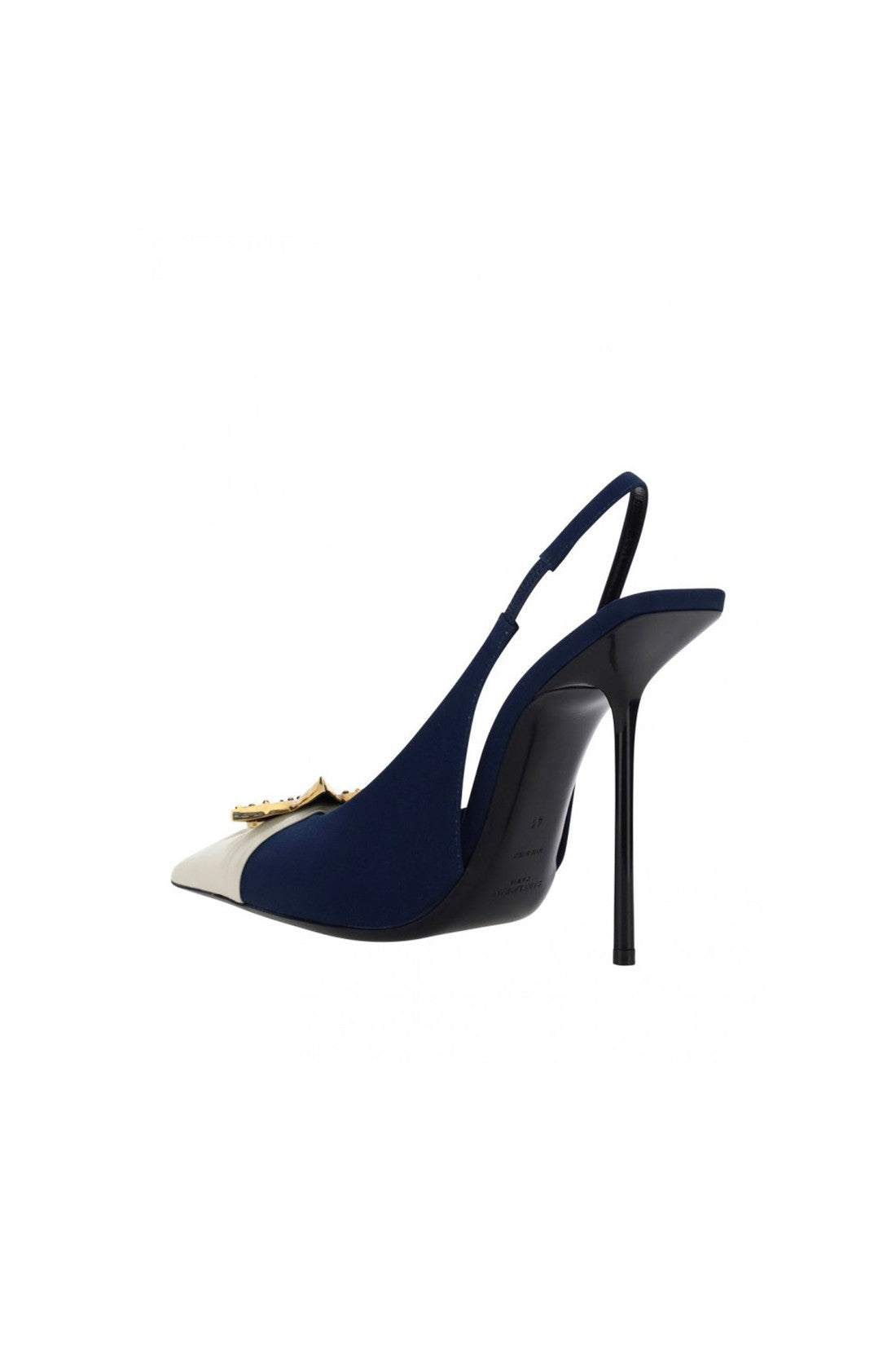 SAINT LAURENT-OUTLET-SALE-Pump Blau-ARCHIVIST