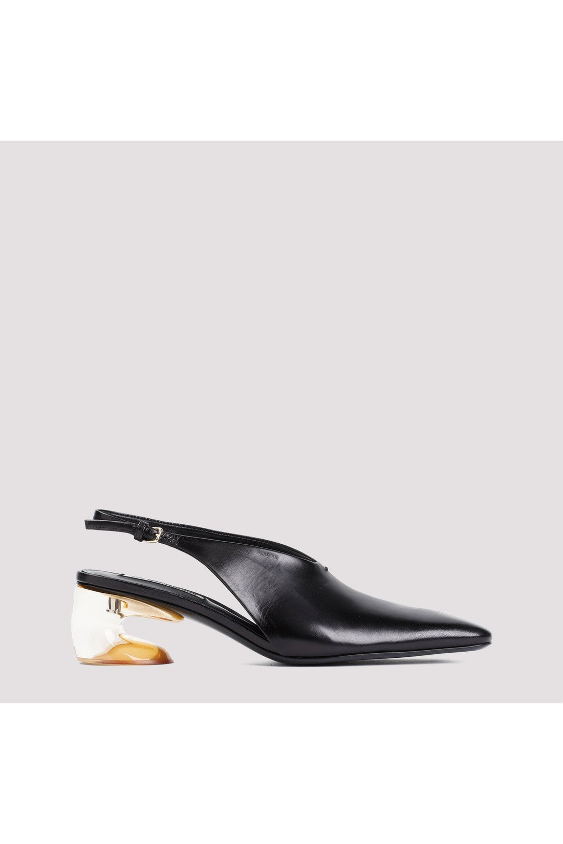 JIL SANDER-OUTLET-SALE-Pump Schwarz-ARCHIVIST