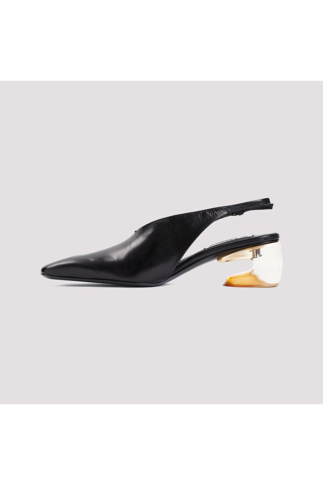 JIL SANDER-OUTLET-SALE-Pump Schwarz-ARCHIVIST