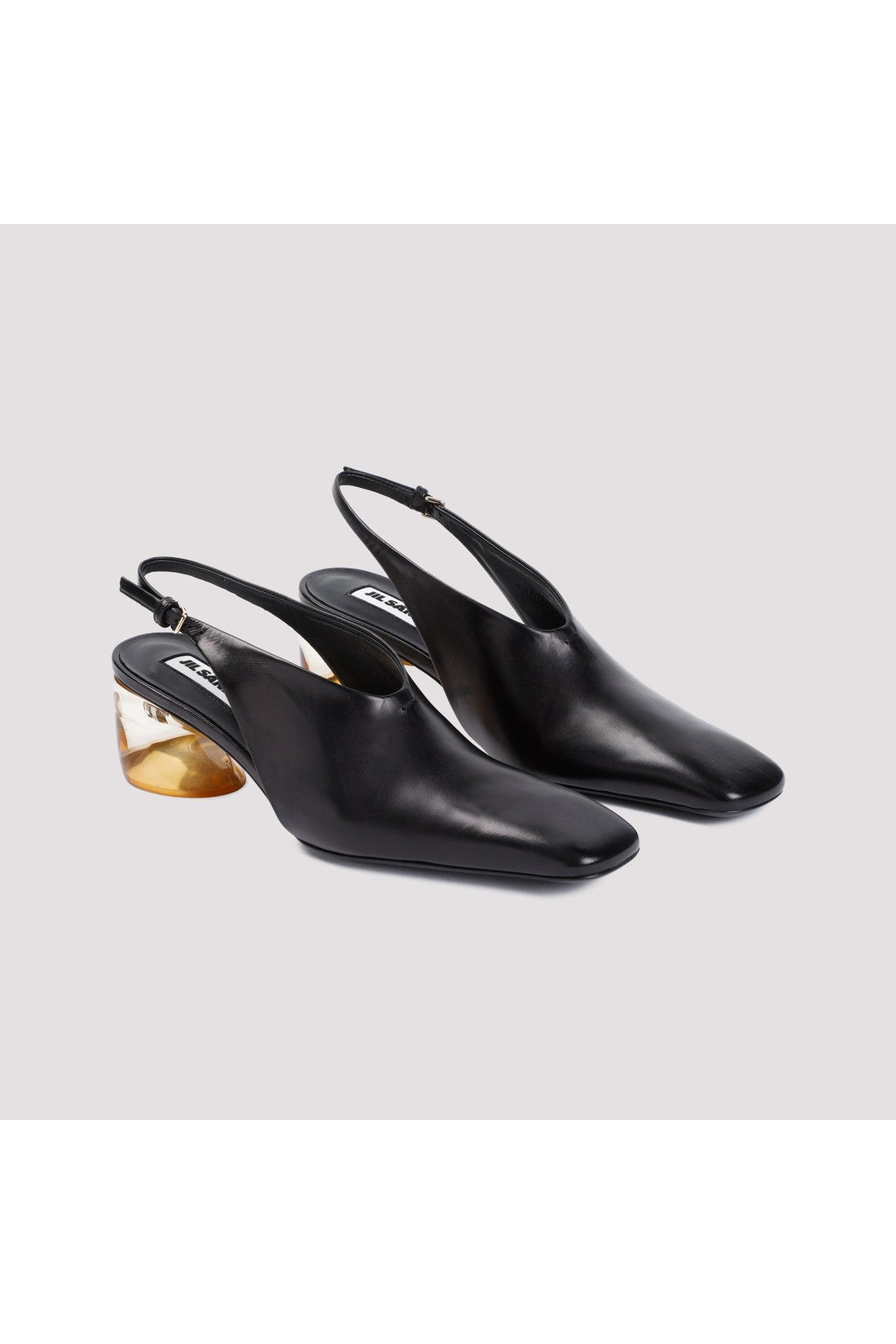 JIL SANDER-OUTLET-SALE-Pump Schwarz-ARCHIVIST