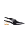 JIL SANDER-OUTLET-SALE-Pump Schwarz-ARCHIVIST