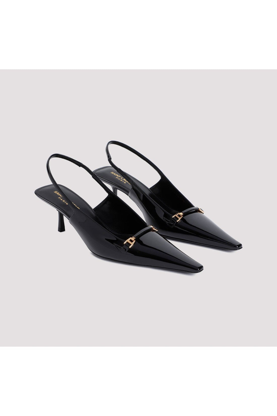 SAINT LAURENT-OUTLET-SALE-Pump Schwarz-ARCHIVIST