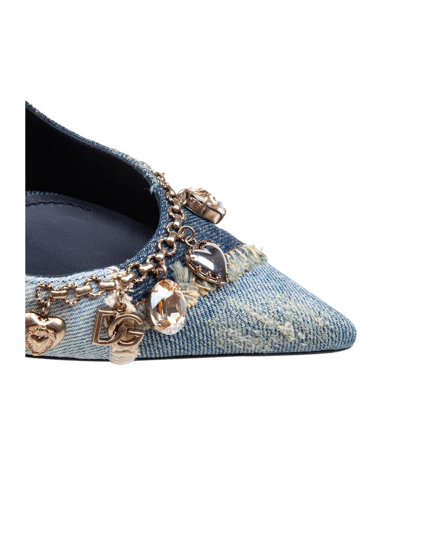 DOLCE & GABBANA-OUTLET-SALE-Pumps BLAU-ARCHIVIST