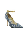 JIMMY CHOO-OUTLET-SALE-Pumps BLAU-ARCHIVIST