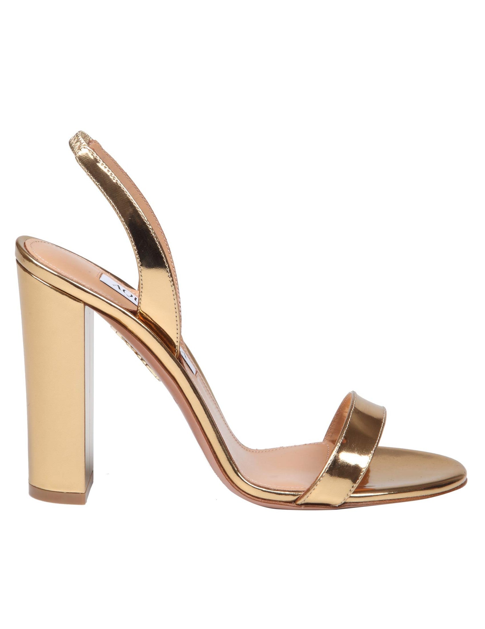 AQUAZZURA-OUTLET-SALE-Pumps GOLD-ARCHIVIST