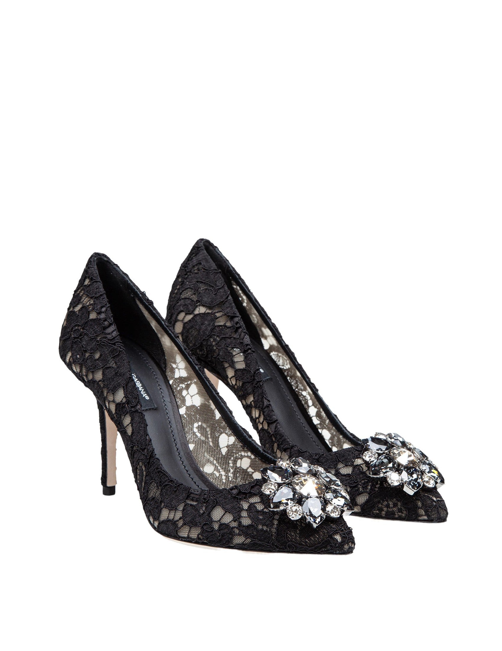 DOLCE & GABBANA-OUTLET-SALE-Pumps SCHWARZ-ARCHIVIST