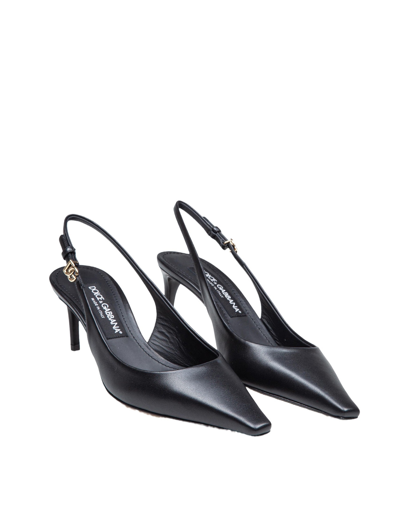 DOLCE & GABBANA-OUTLET-SALE-Pumps SCHWARZ-ARCHIVIST