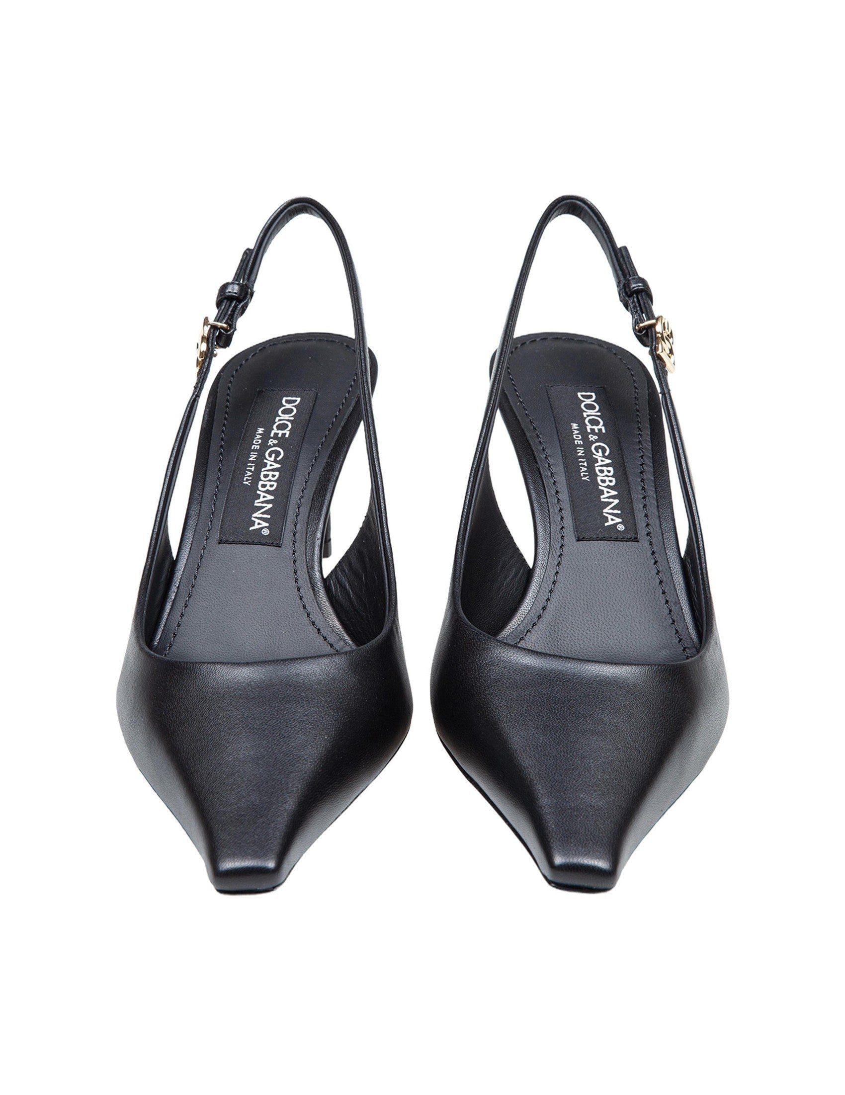 DOLCE & GABBANA-OUTLET-SALE-Pumps SCHWARZ-ARCHIVIST