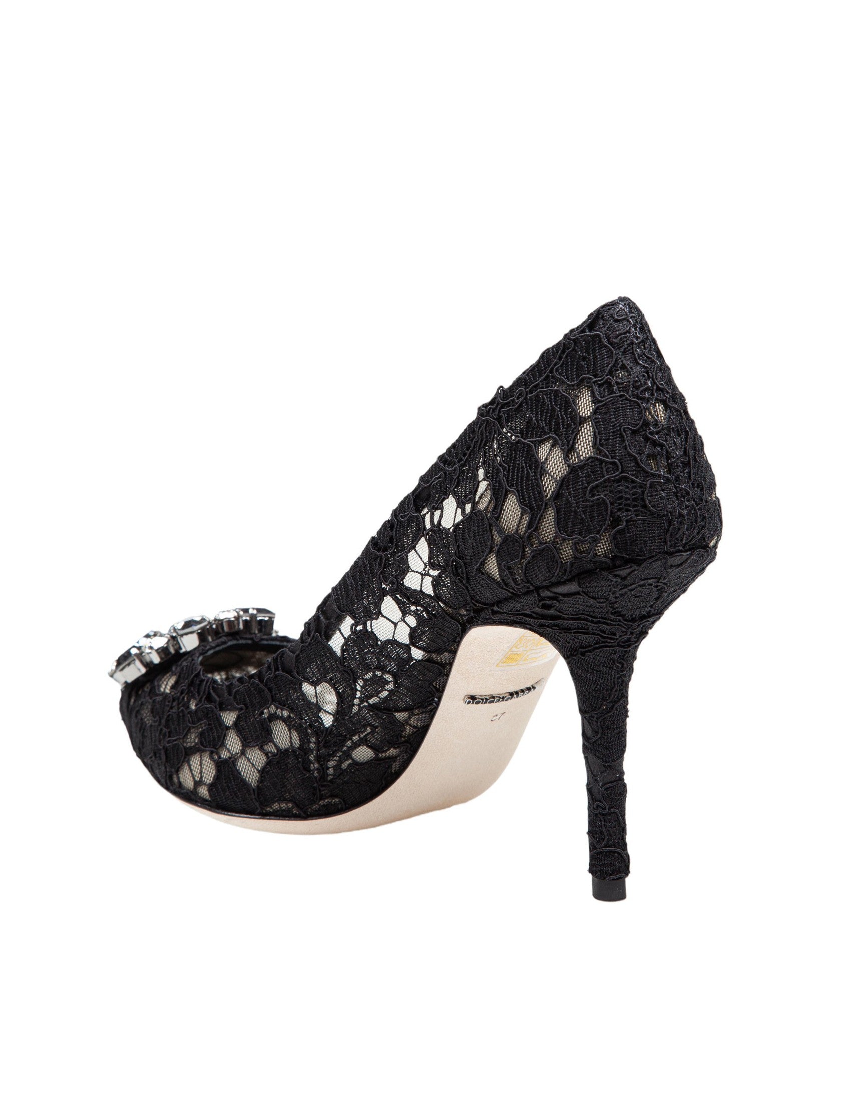 DOLCE & GABBANA-OUTLET-SALE-Pumps SCHWARZ-ARCHIVIST